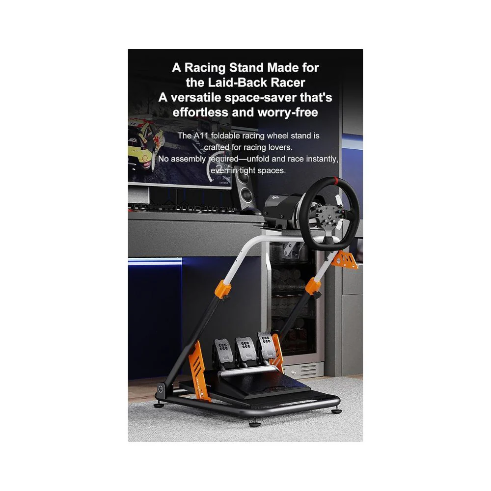 PXN A11 Foldable Racing Wheel Stand  Adjustable Simulator Cockpit for Logitech Thrustmaster More - Image 5