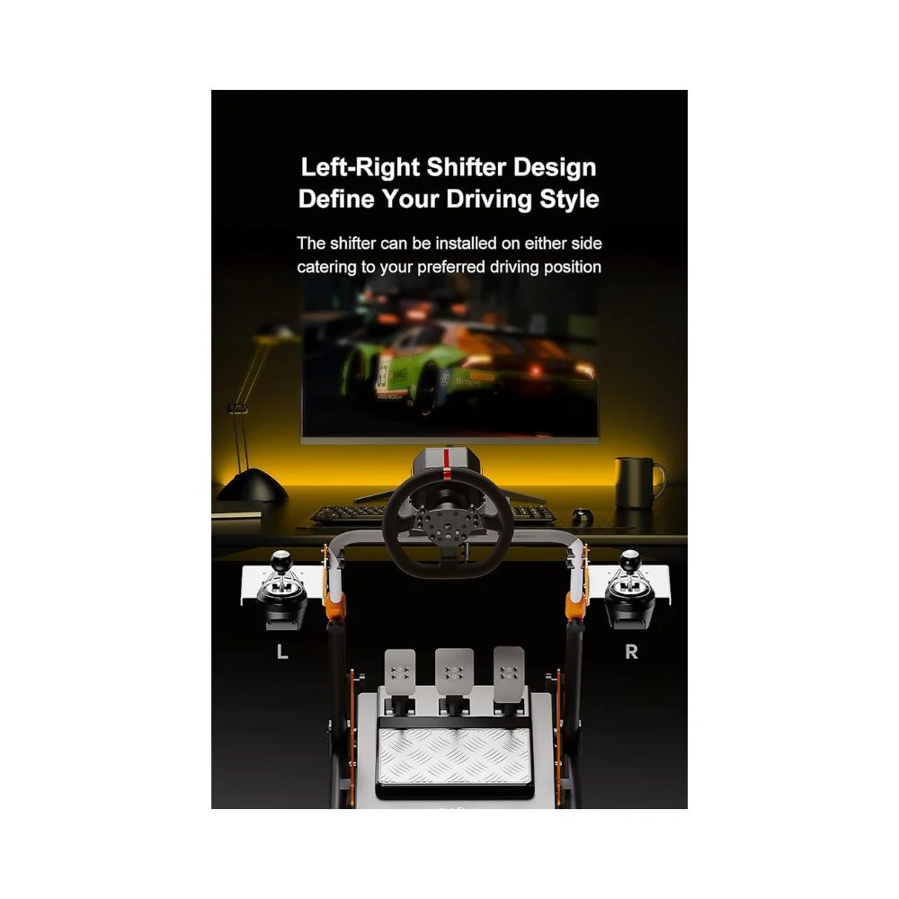 PXN A11 Foldable Racing Wheel Stand  Adjustable Simulator Cockpit for Logitech Thrustmaster More - Image 7