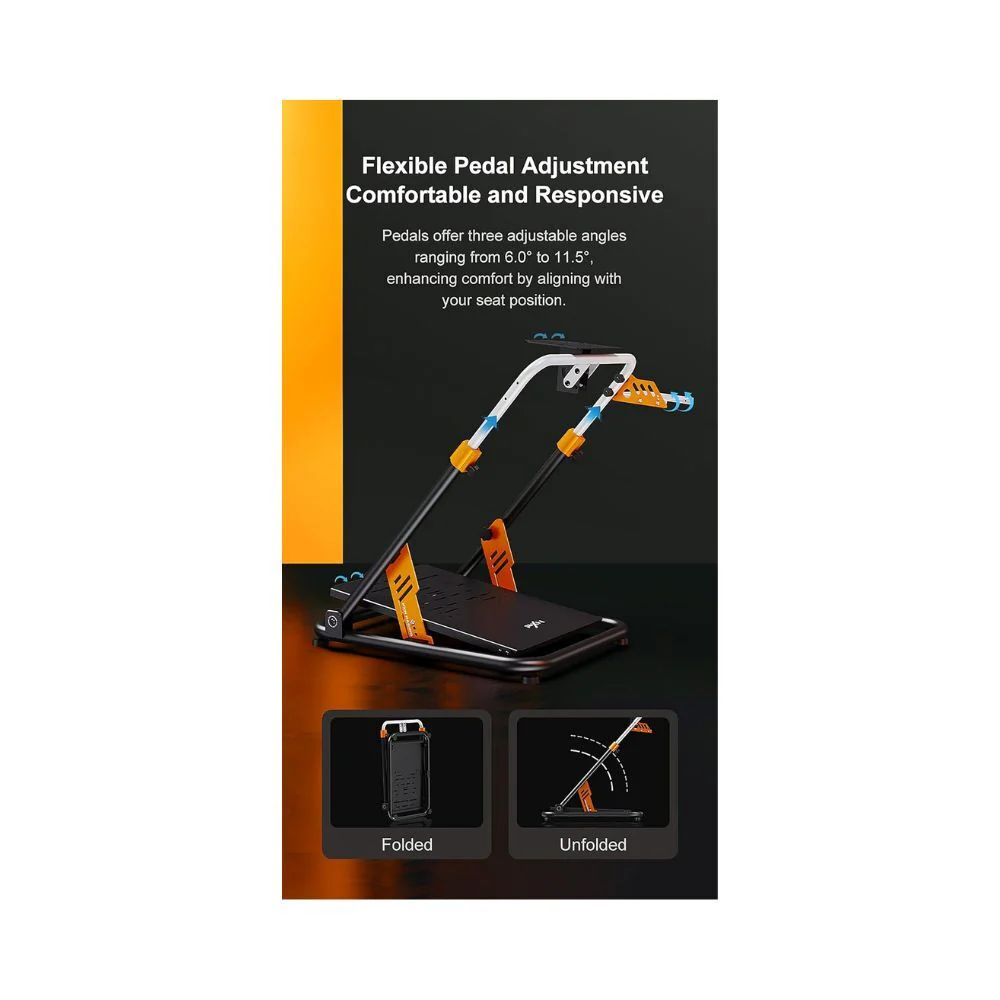 PXN A11 Foldable Racing Wheel Stand  Adjustable Simulator Cockpit for Logitech Thrustmaster More - Image 8