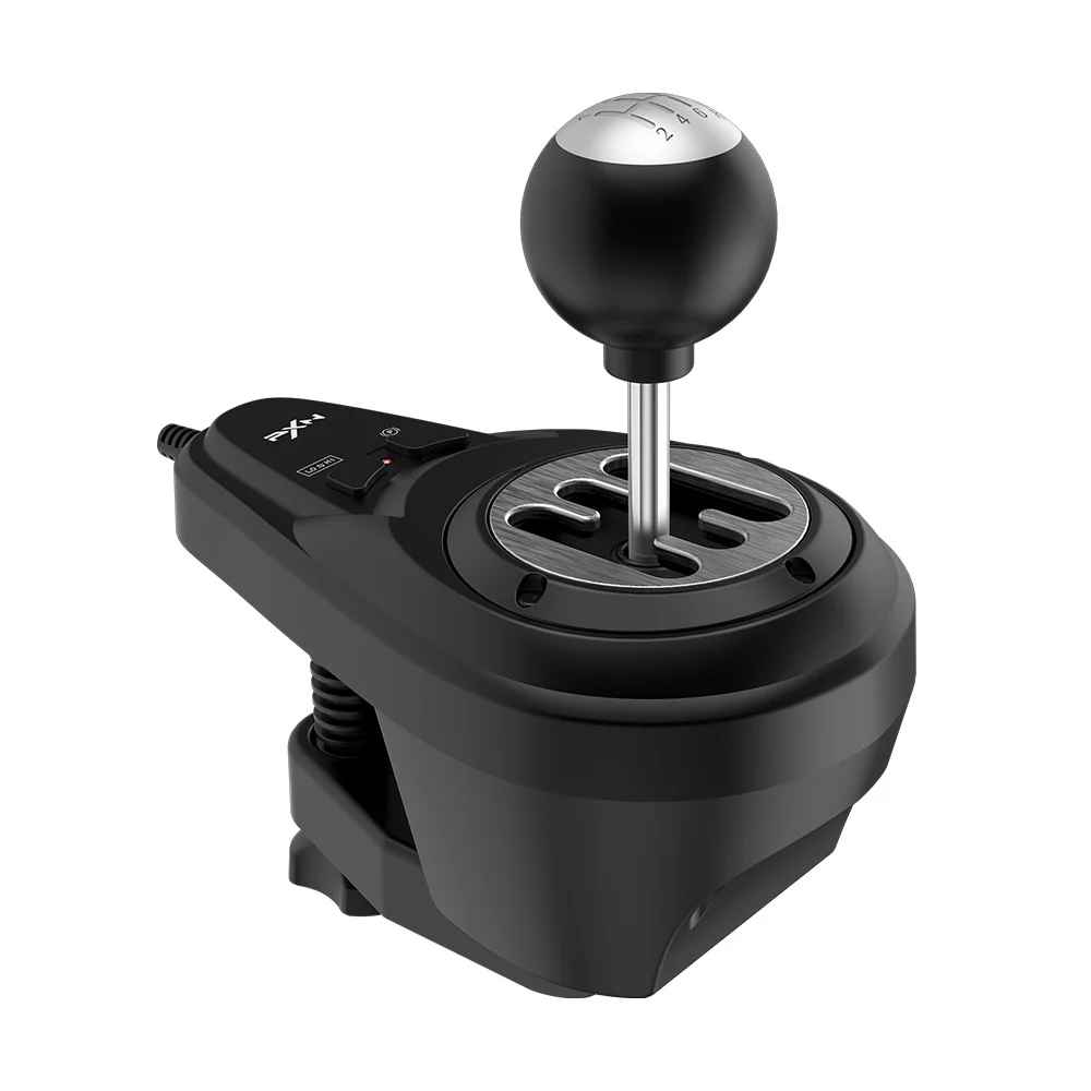 PXN-A7 6 1 H-Pattern Racing Gear Shifter for PC Table Clamp Multi-Interface Black - Image 3