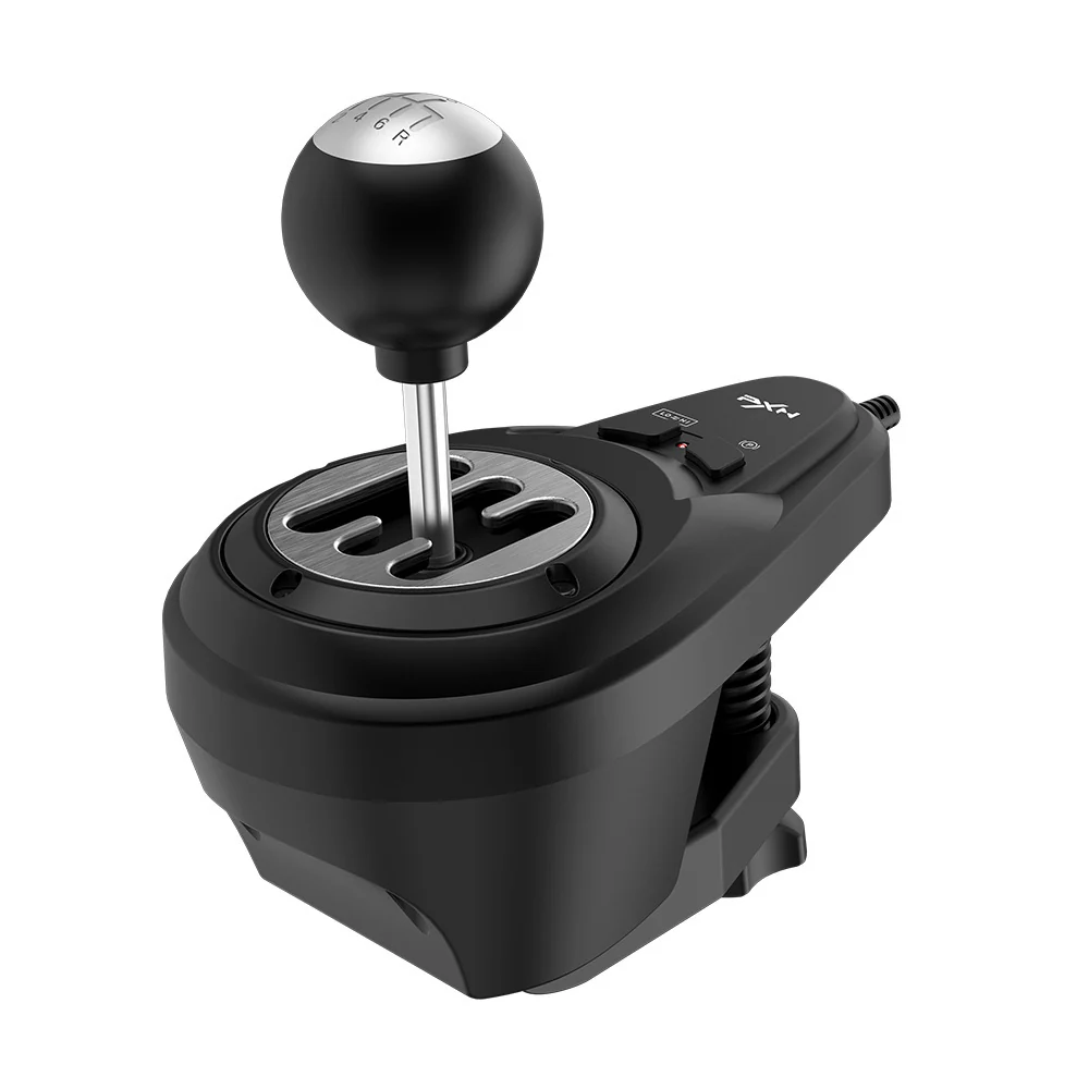 PXN-A7 6 1 H-Pattern Racing Gear Shifter for PC Table Clamp Multi-Interface Black - Image 4