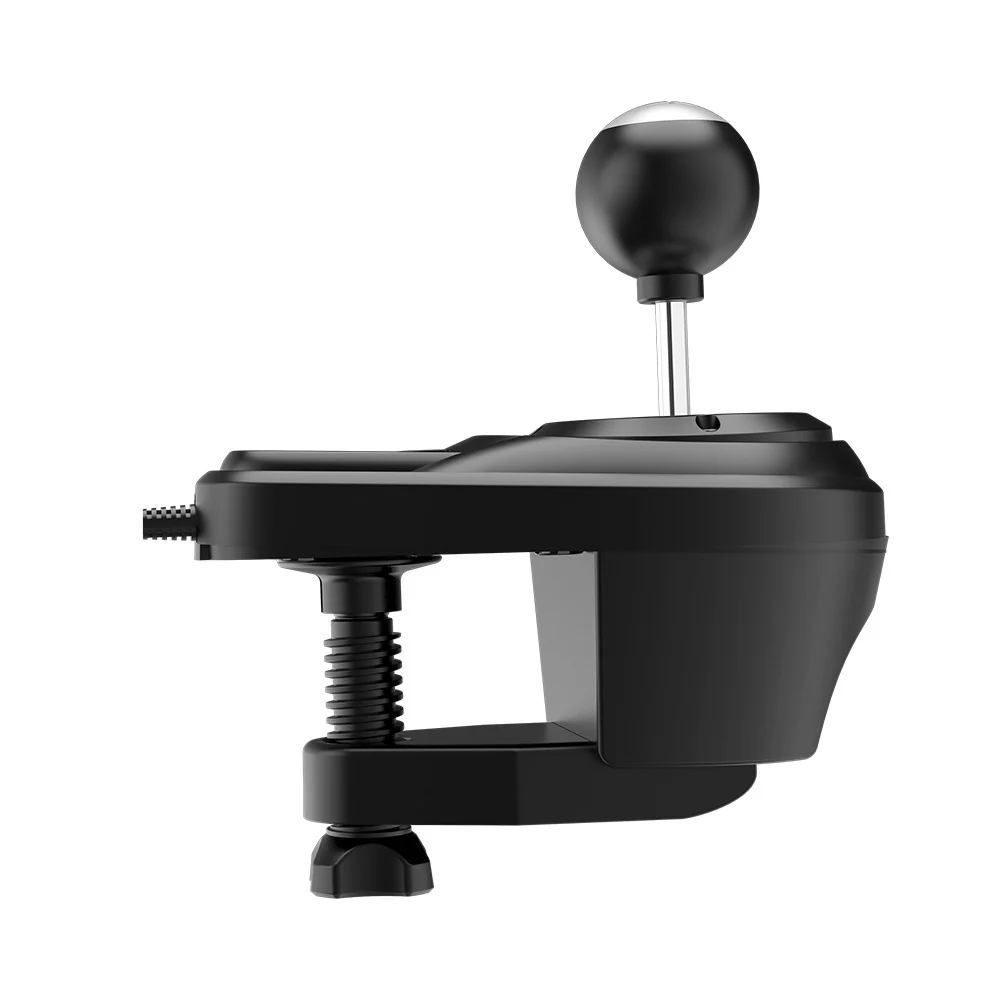 PXN-A7 6 1 H-Pattern Racing Gear Shifter for PC Table Clamp Multi-Interface Black - Image 5