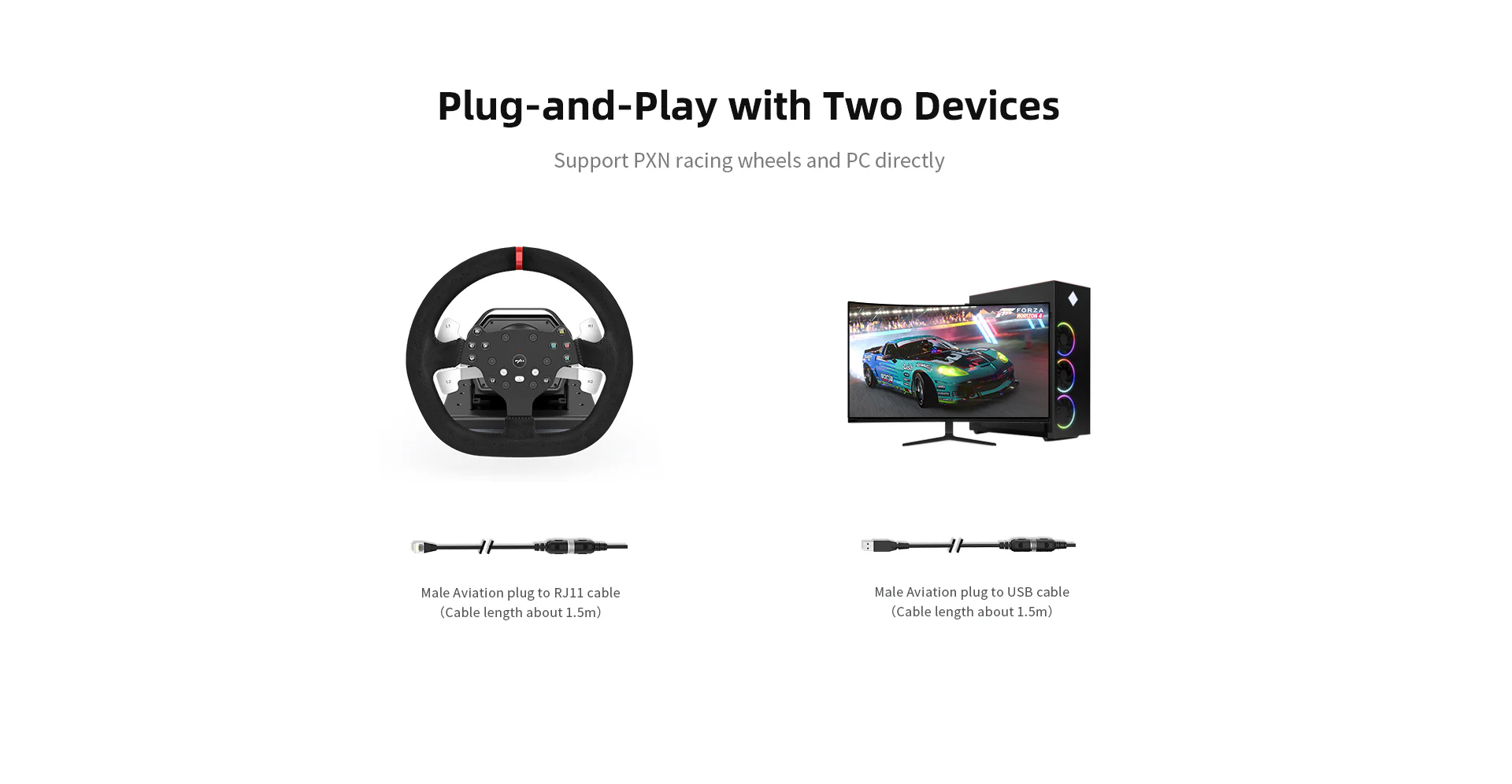 PXN-A7 6 1 H-Pattern Racing Gear Shifter for PC Table Clamp Multi-Interface Black - Image 8