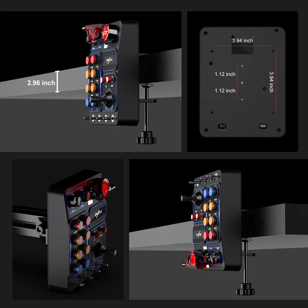 PXN CB1 Programmable Control Box Black For PC - Image 11