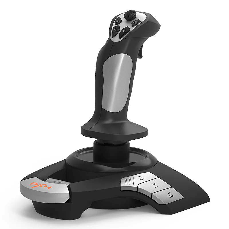 PXN-F16 Flight Joystick for PC-Black - Image 3