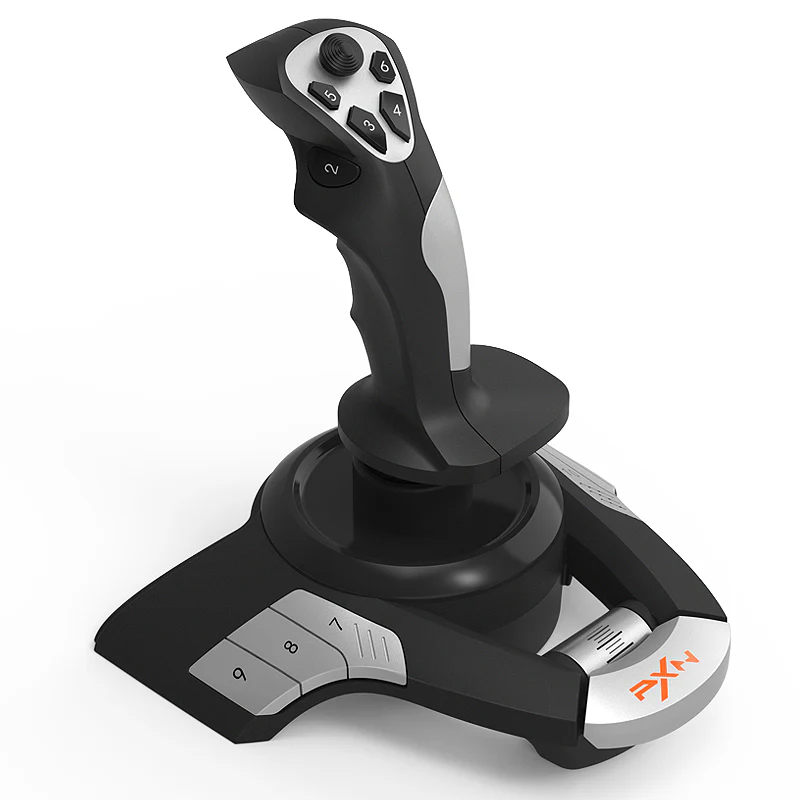 PXN-F16 Flight Joystick for PC-Black - Image 5