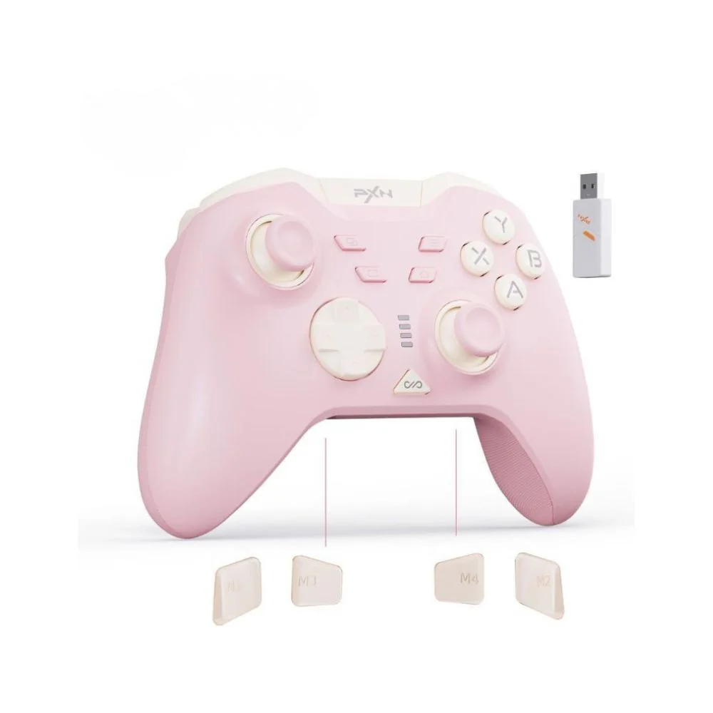 PXN P5 Wireless Gaming Controller 1000Hz Hall for PC Switch iOS Android Pink - Image 2